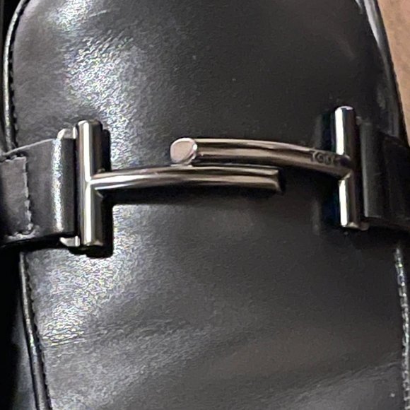 (Pre-owned) Tod\'s T-bar Loafers main image 6